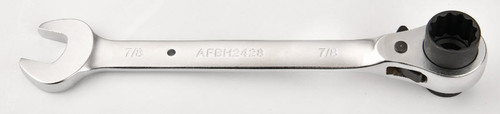 Double Socket Ratchet Combination Wrench 3/4 x 7/8