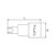 1/4" Drive T15 Torx Bit Socket (Mirror Finish)