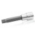1/2 Drive M12 Medium Length (100mm) Spline Bit Socket