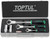 Swivel Head Ratchet Set 1/4, 3/8, 1/2 in Metal Case