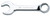Midget Dynamic Combination Wrench 15° Offset 11/16- SAE