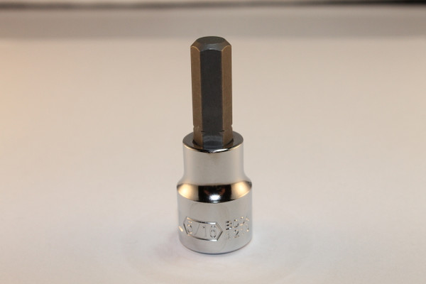 3/8" Drive 5/16" Hex Bit Socket (mirror finish)