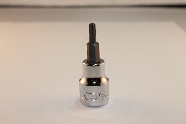 3/8" Drive T20 Torx Bit Socket (Mirror Finish)