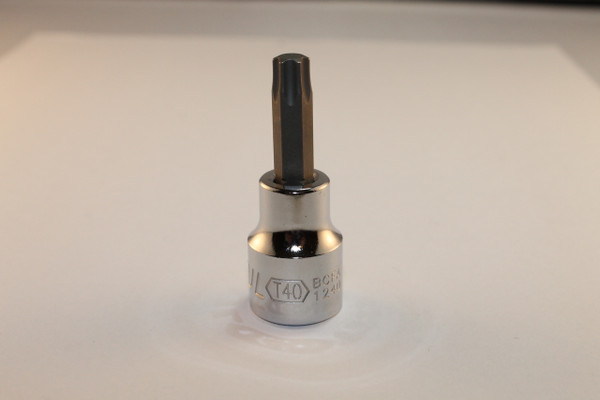 3/8" Drive T40 Torx Bit Socket (Mirror Finish)