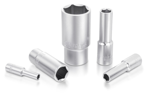 Example of socket in satin finish