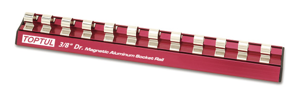Magnetic Aluminum 3/8 Dr Socket Rail 