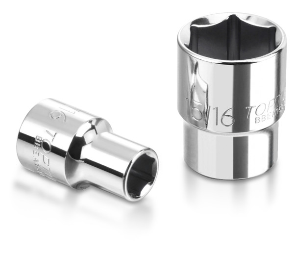 1/4 Drive, 3/16 Six Point Shallow Socket (mirror finish)