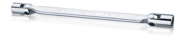 Double End Swivel Socket Wrench 12 point 21x23mm (Satin Chrome Finish)