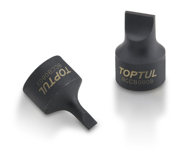 1/4 Drive One-Piece Stubby Slotted Bit Socket  1.2x6.5mm