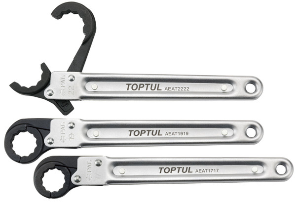 Open-End Ratcheting 13 mm Wrench