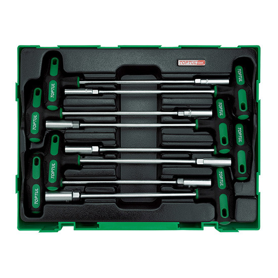 8 piece T-Handle Hex Nut Driver set