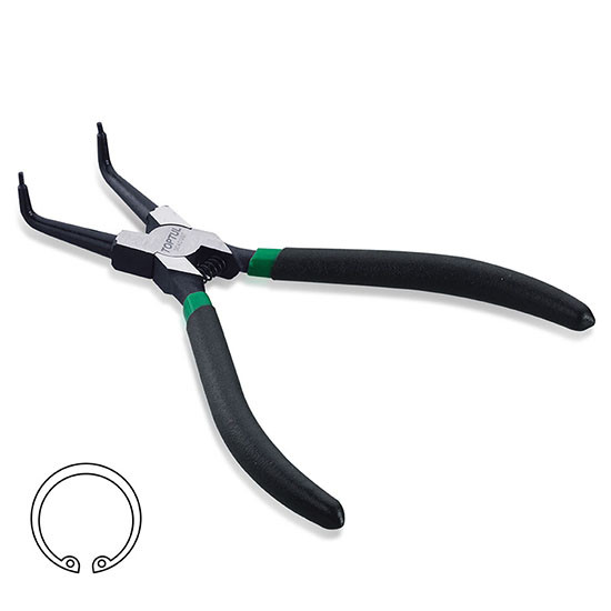 90 Degree Retaining Ring Pliers ( internal ring ) 9 inch