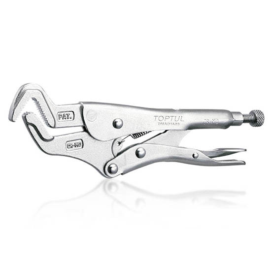Parrot Nose Locking Pliers with Sawteeth 9 inch