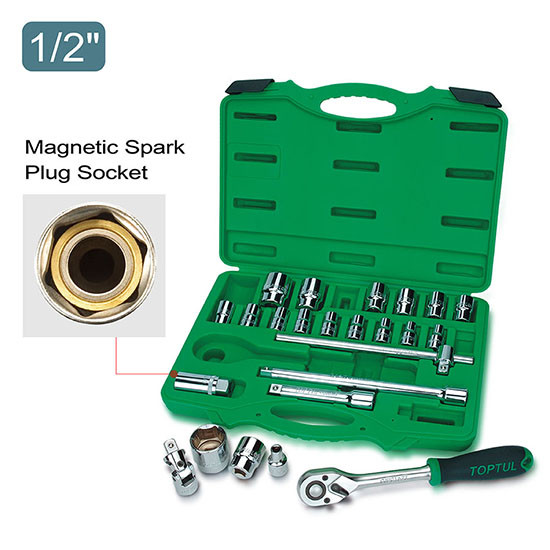 24pc 1/2 Drive, Professional Socket Set