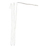 8' Battery Operated 25L Warm White Fairy LED Green Wire Light Set In PDQ