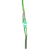 16.3' Battery Operated 50L Color Changing RGB Fairy LED Green Wire Light Set In PDQ