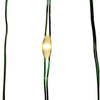 33' Battery Operated 100L Warm White Fairy LED Green Wire Light Set In PDQ