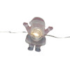 7' Battery Operated 15L Warm White Fairy LED Santa, Snowman & Truck Lights In PDQ, 3 Assorted