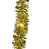 6.3' Battery Operated 20L Red & Gold Superbright LED Tinsel Garland In PDQ, 2 Assorted