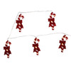 2' Battery Operated 5-Piece Candy Cane LED light Set