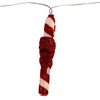 2' Battery Operated 5-Piece Candy Cane LED light Set