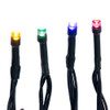 11.75' Battery Operated 48L Multicolor Multifunction LED Jingle Bright™ Light Set In PDQ