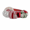 Bellissimo Glass Santa Candy Wreath Ornament