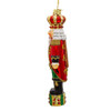 Bellissimo Glass King Nutcracker Ornament