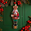 Bellissimo Glass King Nutcracker Ornament