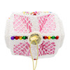 Bellissimo Glass Gingerbread House Ornament