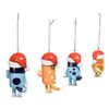 Bluey™ and Family Ornaments, 4-Piece Set
