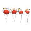 Bluey™ and Family Ornaments, 4-Piece Set