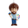 Bob Ross® With Palette Decoupage Ornament