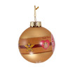 Boy Scouts Of America "The Path To Eagle" Gold Glass Ball Ornament
