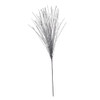 Metallic Silver Grass Spray