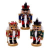 5“ Miniature King and Soldier Nutcrackers, 3 Assorted