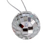 1.25“ Petite Treasures Mirrored Disco Ball Glass Ornaments, 12-Piece Box