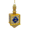 Noble Gems™ Glass Jewish Dreidel Ornament