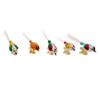 Early Years Glass Bird Clip-On Ornaments, 5-Piece Box