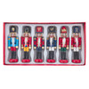 5“ Wooden Nutcracker Ornaments, 6 Assorted