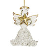 Spun Glass Angel Ornaments, 8-Piece Box