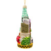 New York City Cityscape Glass Ornament