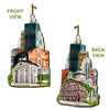 Boston Cityscape Glass Ornament