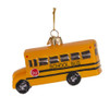 Noble Gems™ School Bus Glass Ornament