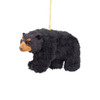 Plush Black Bear Ornament