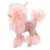 Plush Pink Poodle Ornament
