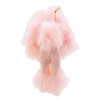 Plush Pink Poodle Ornament