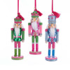 6“ Preppy Nutcracker Ornaments, 3 Assorted