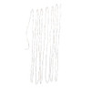 16.3' Battery Operated 50L Cool White Fairy LED Silver Wire Light Set In PDQ