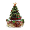 6“ Wind-Up Musical Christmas Tree Revolving Box